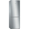 Bosch B10CB80NVS/07 800 Series Free-Standing Fridge-Freezer With Freezer At Bottom, Glass Door 23.5''Stainless Steel