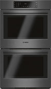 Bosch HBL8642UC/01 800 Series Double Wall Oven 30'' Black Stainless Steel