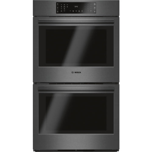 Bosch HBL8642UC/03 800 Series Double Wall Oven 30'' Black Stainless Steel