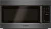 Bosch HMV8044U/01 800 Series Over-The-Range Microwave 30'' Left Side opening Door, Black Stainless Steel