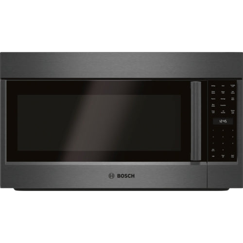 Bosch HMV8044U/02 800 Series Over-The-Range Microwave 30'' Left Side opening Door, Black Stainless Steel