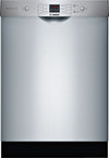 Bosch SHEM3AY55N/28 100 Series Dishwasher 24'' Stainless Steel