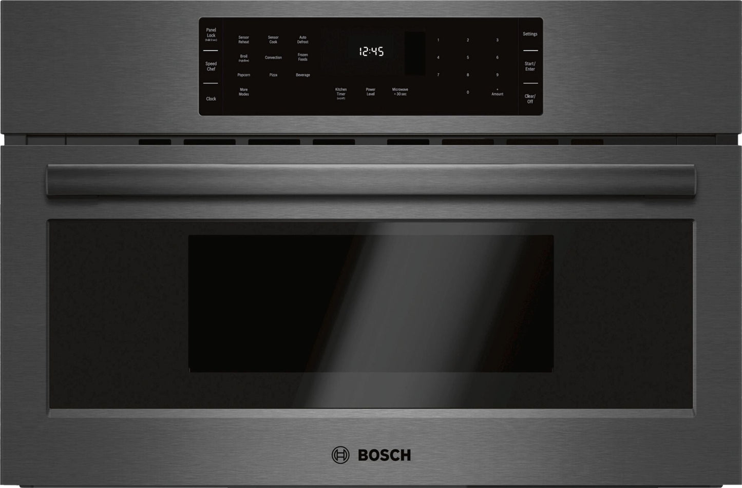 Bosch HMC80242UC/01 800 Series Speed Oven 30'' Black Stainless Steel