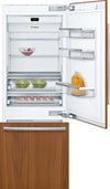 Bosch B30IB900SP/07 Benchmark® Built-In Bottom Freezer Refrigerator 30'' Flat Hinge