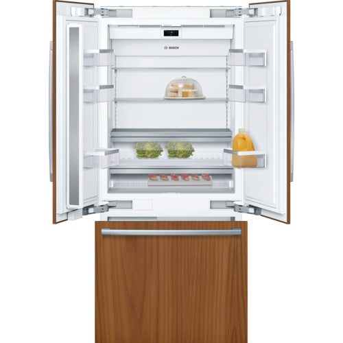 Bosch B36IT905NP/03 Benchmark® Built-In Bottom Freezer Refrigerator 36'' Flat Hinge