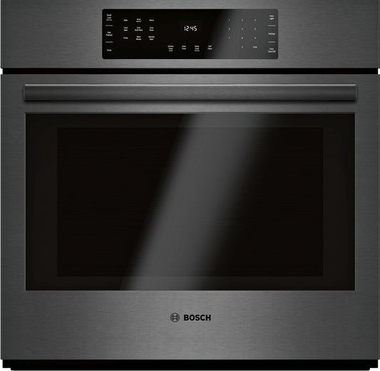 Bosch HBL8443UC/01 800 Series Single Wall Oven 30'' Black Stainless Steel