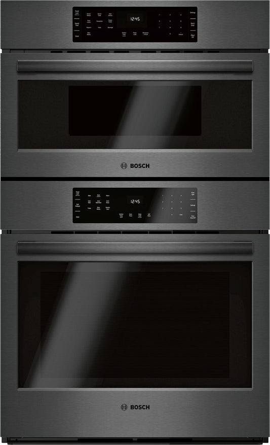 Bosch HBL8743UC/01 800 Series Combination Oven 30'' Black Stainless Steel