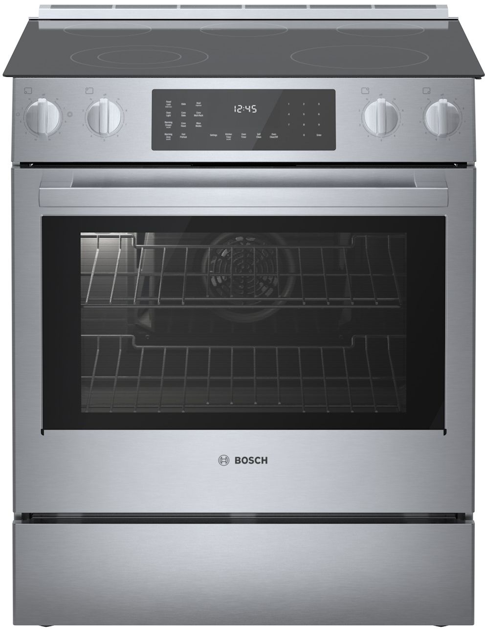 Bosch HEI8056U/04 800 Series Electric Slide-In Range 30'' Stainless Steel