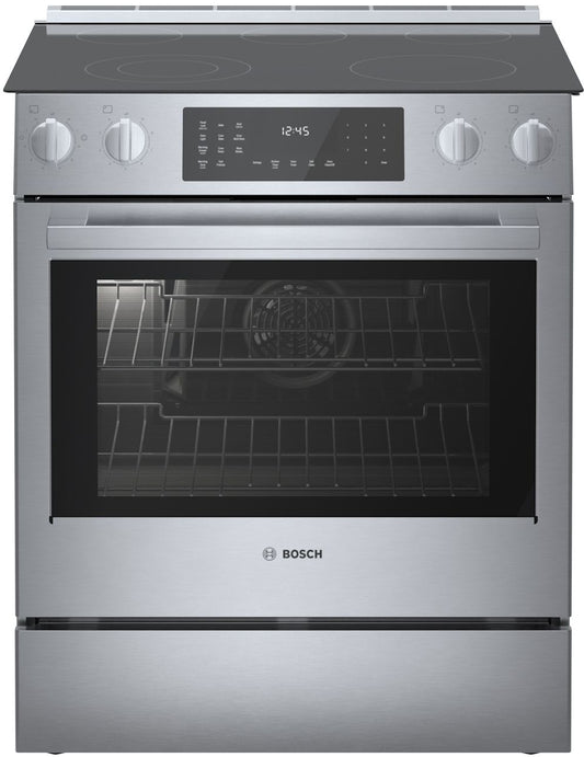 Bosch HEI8056U/04 800 Series Electric Slide-In Range 30'' Stainless Steel