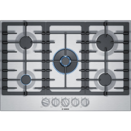 Bosch NGM8057UC/01 800 Series Gas Cooktop 30'' Stainless Steel