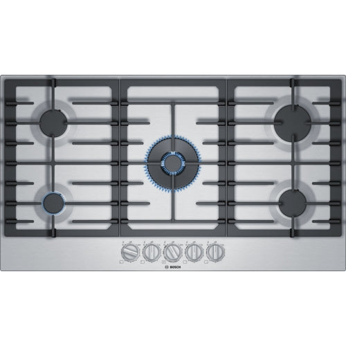 Bosch NGM8657UC/01 800 Series Gas Cooktop 36'' Stainless Steel