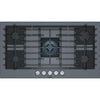 Bosch NGMP677UC/20 Benchmark® Gas Cooktop 36'' Tempered Glass, Dark Silver
