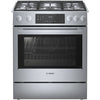 Bosch HGI8056UC/03 800 Series Gas Slide-In Range 30'' Stainless Steel