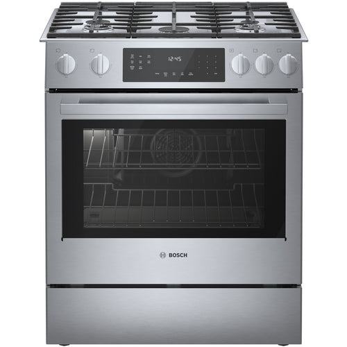 Bosch HGI8056UC/01 800 Series Gas Slide-In Range 30'' Stainless Steel