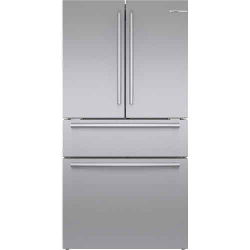 Bosch B36CL80SNS/03 800 Series French Door Bottom Mount Refrigerator 36'' Easy Clean Stainless Steel