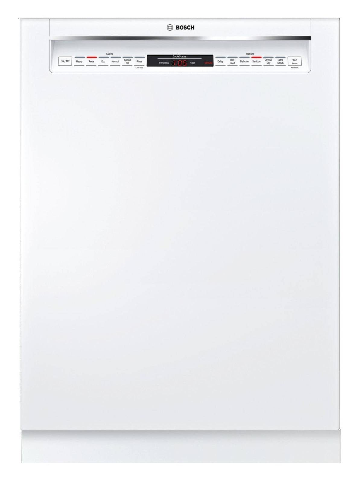 Bosch SHE878ZD2N/18 800 Series Dishwasher 24'' White