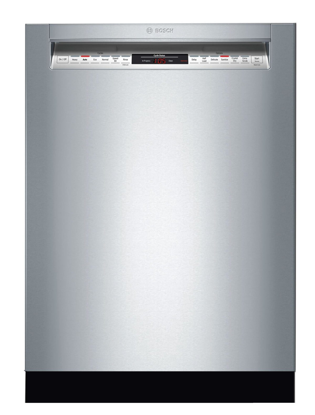 Bosch SHE878ZD5N/18 800 Series Dishwasher 24'' Stainless Steel