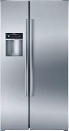 Bosch B22CS30SNS/02 Serie | 4 Freestanding Counter-Depth Side-By-Side Refrigerator Stainless Steel