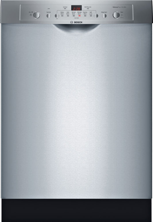 Bosch SHE3AR75UC/12 Ascenta® Dishwasher 24'' Stainless Steel