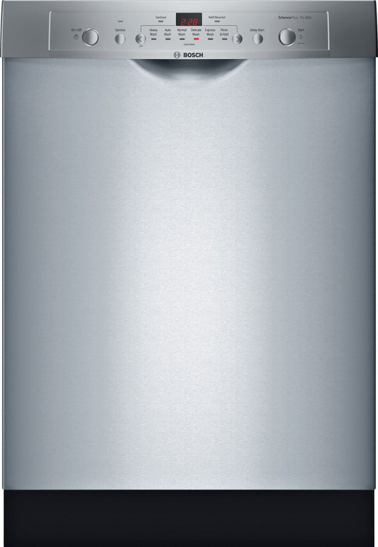 Bosch SHE3ARF5UC/21 Dishwasher 24'' Stainless Steel