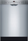 Bosch SHE3ARF5UC/12 Dishwasher 24'' Stainless Steel