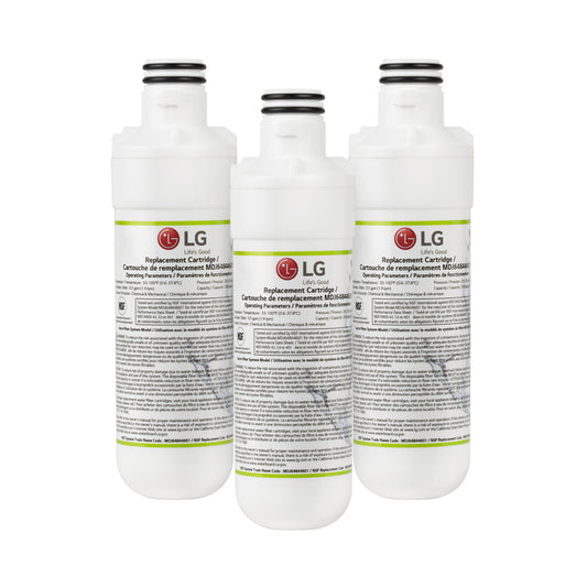 LG Part# MDJ64844601 Water Filters - Genuine OEM