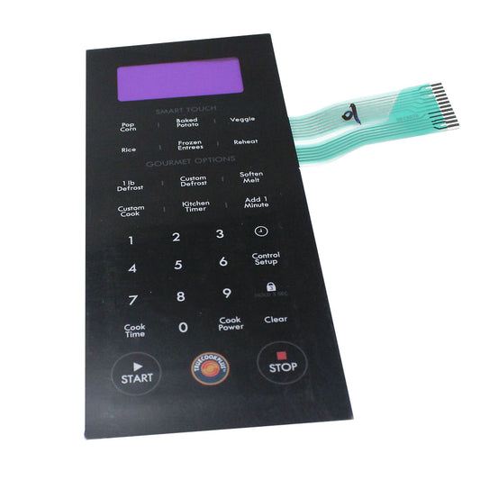 LG Part# MFM39439002 Membrane Overlay (Black) - Genuine OEM