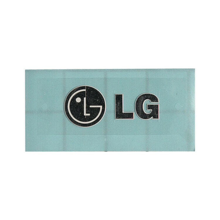 LG Part# MFT62366601 Logo Nameplate Sticker - Genuine OEM