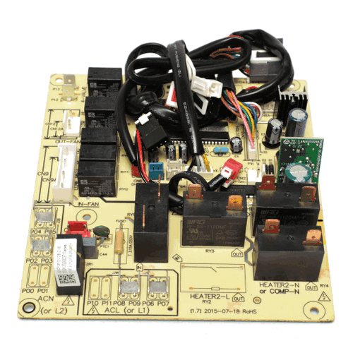 Midea Part# 17120300003711 Main Control Board Subassembly - Genuine OEM