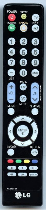 LG Part# MKJ61841701 Remote Control (OEM)