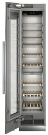 Liebherr MW1801 18 Inch Built-In Dual Zone Wine Cooler with 75 Bottle Capacity
