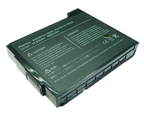 Toshiba Part# PA3291U-1BRS Laptop Battery - 6600mAh