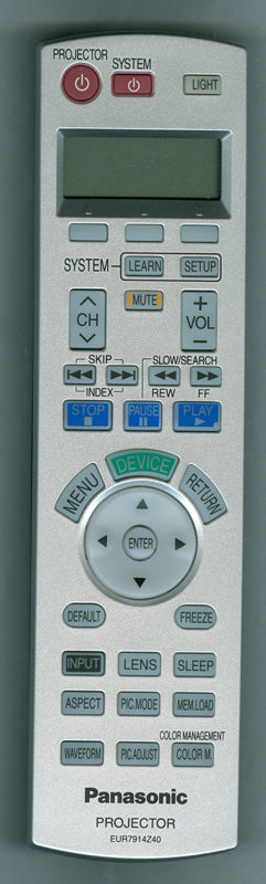 Panasonic Remote - EUR7914Z40