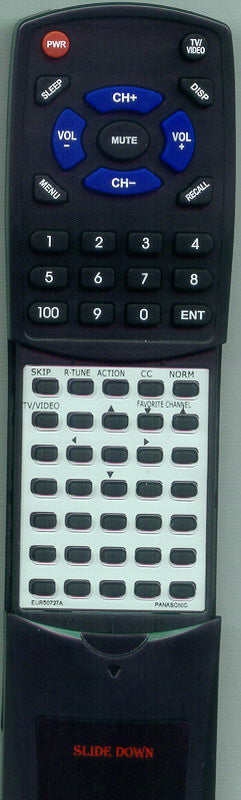Panasonic Remote Control - EUR50727A