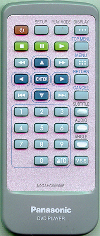 Panasonic Remote - N2QAHC000008