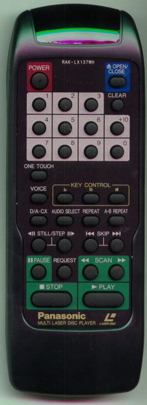 Panasonic Remote Control *Nla* - RAK-LX137WH