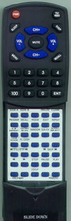 Panasonic Remote Control (Raklx133) - RAK-LX133WH