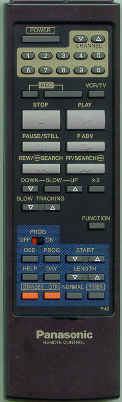 Panasonic Remote Control (Pv4760) - VSQS0572
