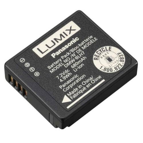Panasonic Part# DMW-BLH7 Battery Pack - Genuine OEM