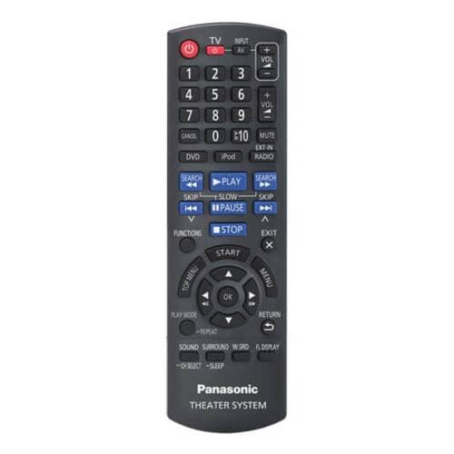Panasonic Part# N2QAYB000702 Theater System Remote - Genuine OEM