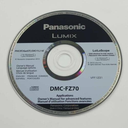 Panasonic Part# VFF1231 CD Rom - Genuine OEM