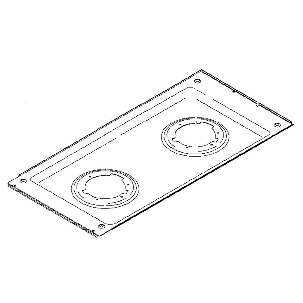 GE Range/Stove/Oven Pan Unit - WB49K10016
