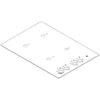 GE Part# WB62X29435 Glass Maintop Assembly - Genuine OEM