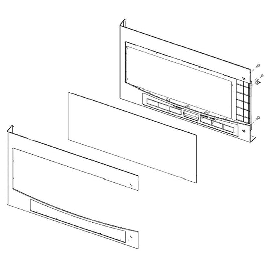 Samsung Part# DE94-02674A Door Assembly (OEM)