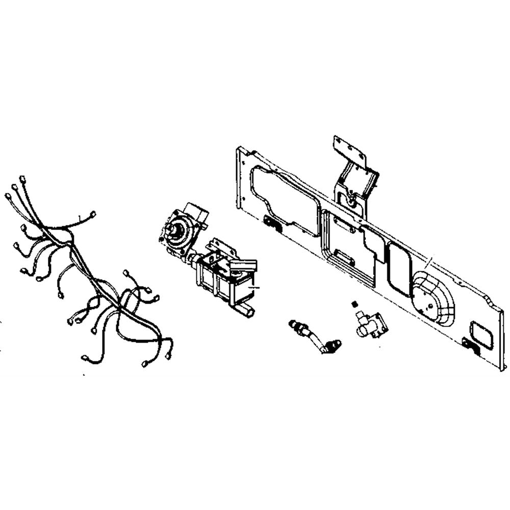 Samsung Part# DG94-00513A Warmer Drawer Back Cover Assembly (OEM)