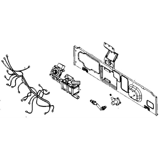 Samsung Part# DG94-00513A Warmer Drawer Back Cover Assembly (OEM)
