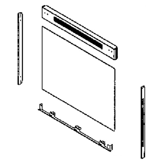 Samsung Part# DG94-01692A Door Assembly - Genuine OEM
