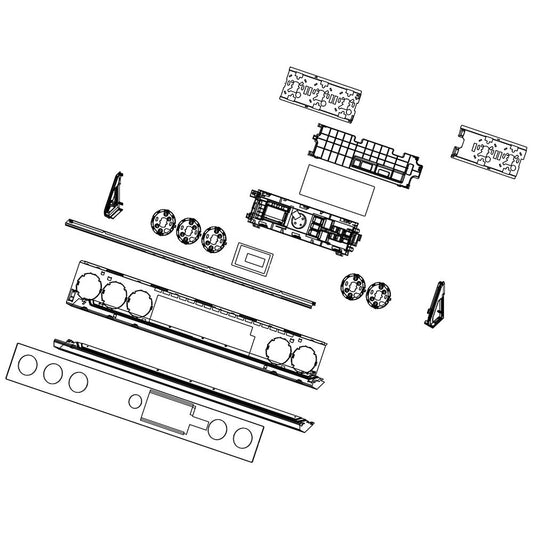 Samsung Part# DG94-03551B Touchpad Control Panel Assembly - Genuine OEM