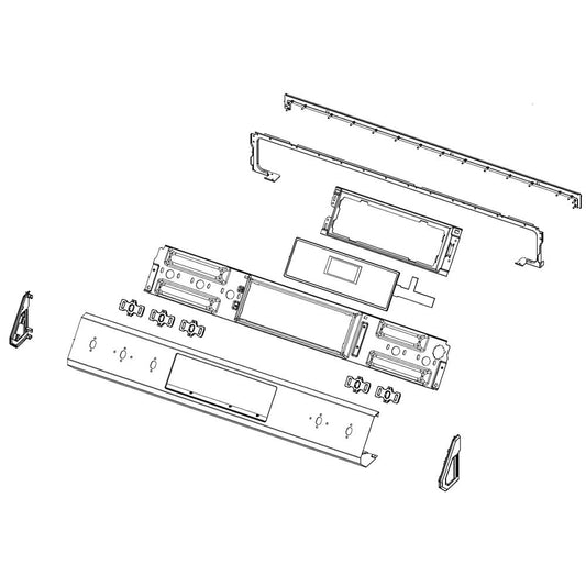 Samsung Part# DG94-03576B Touchpad Control Panel Assembly - Genuine OEM