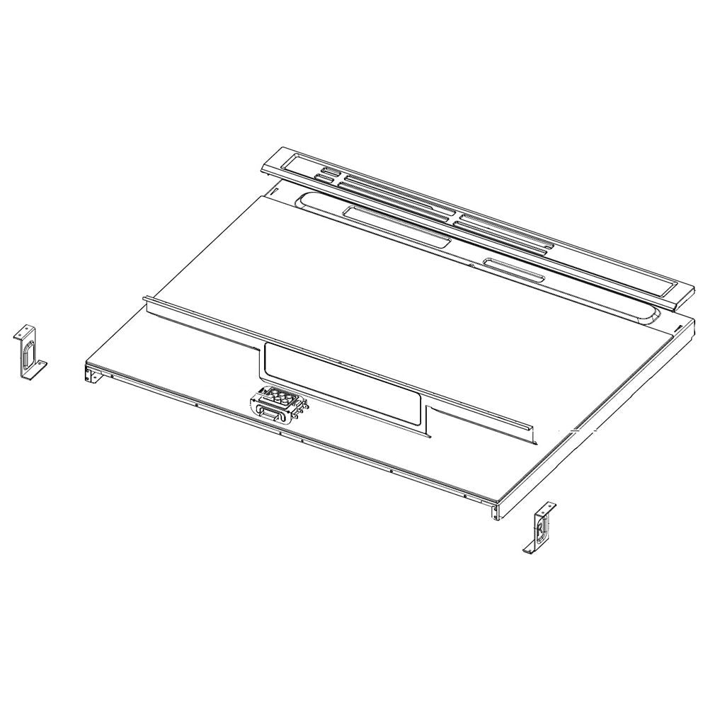 Samsung Cooktop Frame Assembly DG94-03730C